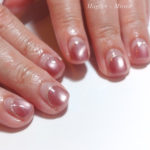 爪を保護するジェルネイル